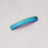 1 Piece Stainless Steel 18K Gold Plated Rose Gold Plated Customization Laser Engraving Rectangle