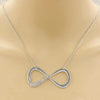 Vintage Style Simple Style Letter Infinity Alloy Unisex Pendant Necklace Necklace Choker