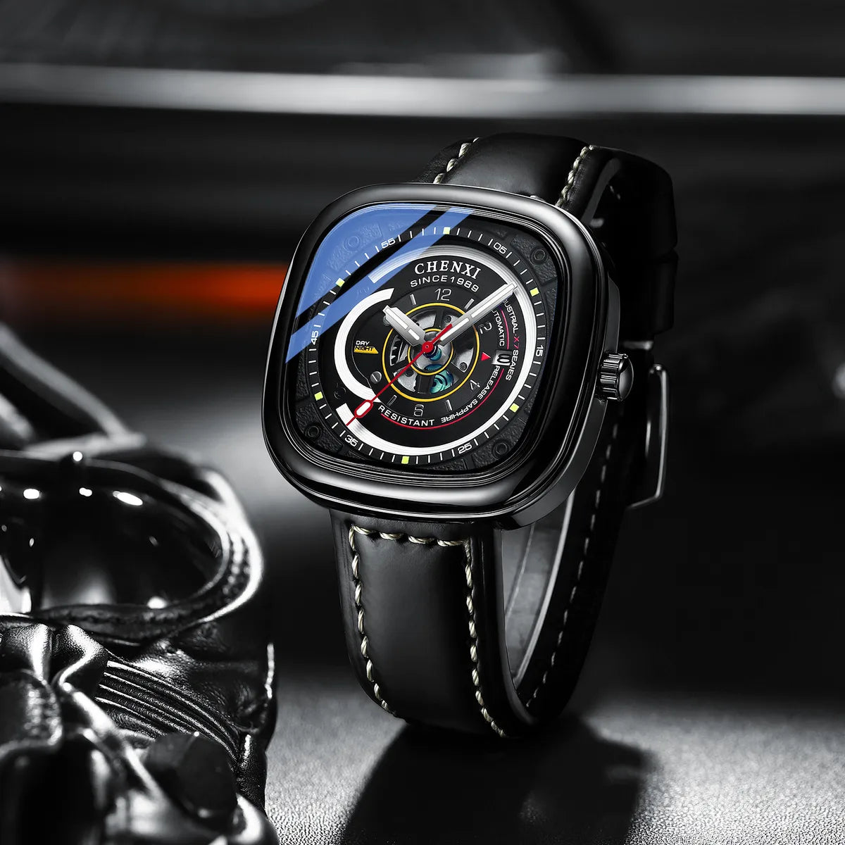 Vintage Style Solid Color Buckle Quartz Men'S Watches – GoodDiy