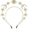 Vintage Style Sun Moon Alloy Hair Band