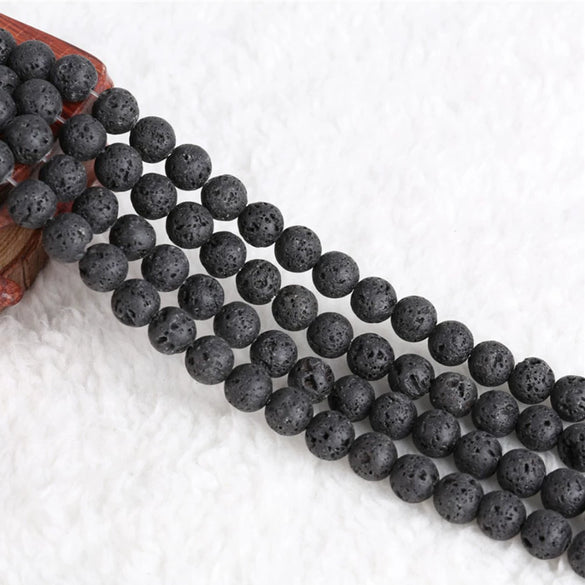 Volcanic Stone Beads Jewelry Accessories