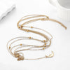 Waist Chain Alloy Electroplating Moon Pendant Women's Fashion Body Chain