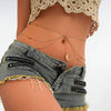 Waist Chain Alloy Electroplating Moon Pendant Women's Fashion Body Chain