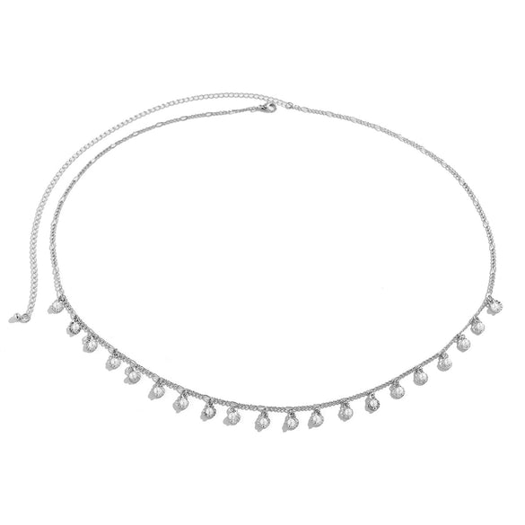 Waist Chain Body Chain Shell Pearl Plastic Resin Geometric Handmade Women's