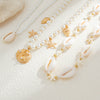 Waist Chain Body Chain Starfish Scallop Shell Pendant Metal For Women Bohemian Style Fashion Ol