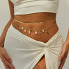 Waist Chain Bodychain Metal Starfish Scallop Shell Fish Tail Leisure Style