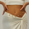 Waist Chain Bodychain Metal Starfish Scallop Shell Fish Tail Leisure Style