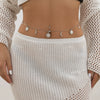 Waist Chain Bodychain Metal Starfish Scallop Shell Fish Tail Leisure Style