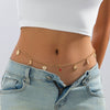 Waist Chain Bodychain Metal Starfish Scallop Shell Fish Tail Leisure Style
