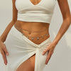 Waist Chain Bodychain Metal Starfish Scallop Shell Fish Tail Leisure Style