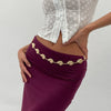 Waist Chain Conch Pendant Metal Hip Hop Style For Women