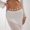 Waist Chain Conch Pendant Metal Hip Hop Style For Women