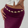 Waist Chain Conch Pendant Metal Hip Hop Style For Women