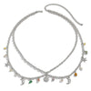 Waist Chain Iron Chain Gravel Alloy Star And Moon Pendant Fashion For Women