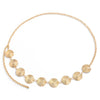 Waist Chain Iron Geometric Disc Spiral Pattern Simple Style For Female