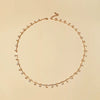 Waist Chain Metal Alloy Geometric Circle Leaves Love Tassel Water Drop Style