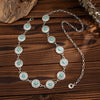 Waist Chain Metal Imitation Turquoise Retro Style For Women