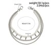 Waist Chain Metal Rivet Cowboy Hiphop Style For Boys And Girls
