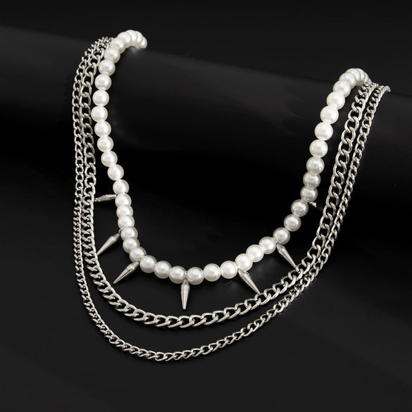 Waist Chain Metal Rivet Cowboy Hiphop Style For Boys And Girls
