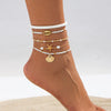 Waist Chain Plastic Star Beaded Handmade For Women