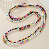 Waist Chain Rice Beads Diamond Geometric Style For Women
