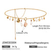 Waist Chain Stainless Steel Alloy Pearl Ushaped Electroplating Women's Highend Niche Design Accessories