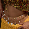 Waist Chain Stainless Steel Pearl Chili Heart Women's Highend Nonfading Jewelry