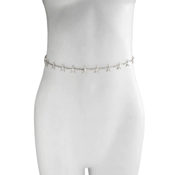 Waist Chain Starfish Pendant Alloy Shell Metal Body Chain Sexy Style