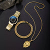 Watch Alloy Band Round Dial Leisure Style
