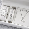 Watch Alloy Case Frosted Leather Strap Rose Gold Pin Buckle Round Dial Quartz