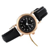 Watch Alloy Case Imitation Leather Strap Round Dial Leisure Style For Students