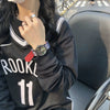 Watch Alloy Case Stainless Steel Clasp Textile Strap Round Dial Leisure Style