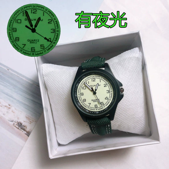 Watch Alloy Imitation Leather Round Casual Style