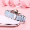 Watch Alloy Imitation Leather Round Luminous Fashion