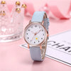 Watch Alloy Imitation Leather Round Luminous Fashion