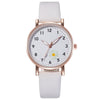 Watch Alloy Imitation Leather Round Luminous Fashion