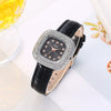Watch Alloy Imitation Leather Square Quartz Luxury Style