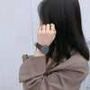 Watch Alloy Imitation Leather Stainless Steel Round Casual Women's