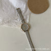 Watch Alloy Ordinary Glass Mirror Green Fresh Retro Leisure Style For Girls