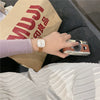Watch Alloy Ordinary Glass Mirror Leisure Simple Elegant Retro Square For Women