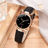 Watch Alloy Plastic Case Pu Belt Round Dial Casual Adult Women's