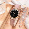 Watch Alloy Plastic Case Pu Belt Round Dial Casual Adult Women's