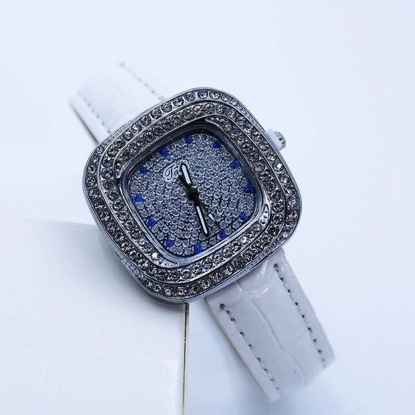 Watch Alloy Pu Square Casual Female