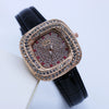 Watch Alloy Pu Square Casual Female
