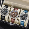 Watch Alloy Pu Stainless Steel Casual Round Men's Quartz