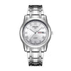 Watch Alloy Steel Automatic Movement Round Dial Men's