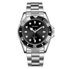 Watch Alloy Steel Strip Round Dial Casual Style