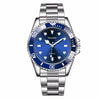 Watch Alloy Steel Strip Round Dial Casual Style