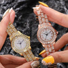 Watch Alloy Steel Strip Starry Rhinestone Elegant Fashion