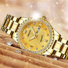 Watch Alloy Strap Alloy Case Mineral Strengthened Glass Mirror Round Dial Business Style Waterproof